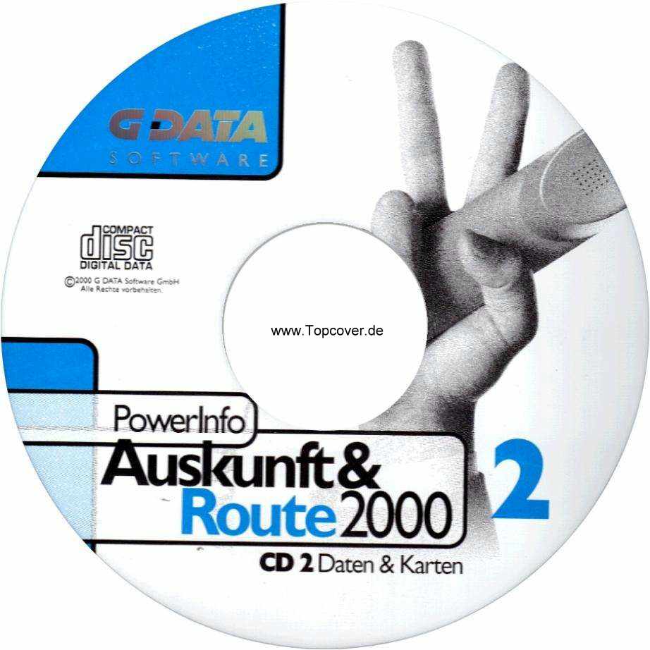 powerinfo auskunft & route 4 2000 cd2